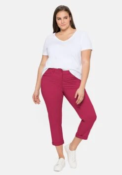 Sheego Schmale Stretch-Hose In 7/8-Länge