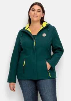 Sheego Softshell-Jacke Mit Fleece-Innenseite
