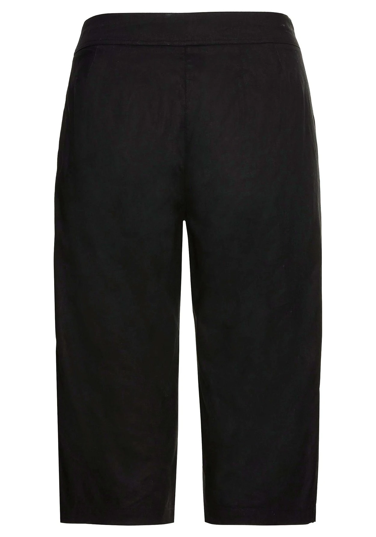 Sheego Caprihose Mit Bindeband, Aus Leinen-Mix – Bild 5