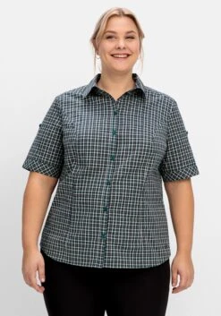 Sheego Wanderbluse Mit Reißverschluss-Taschen