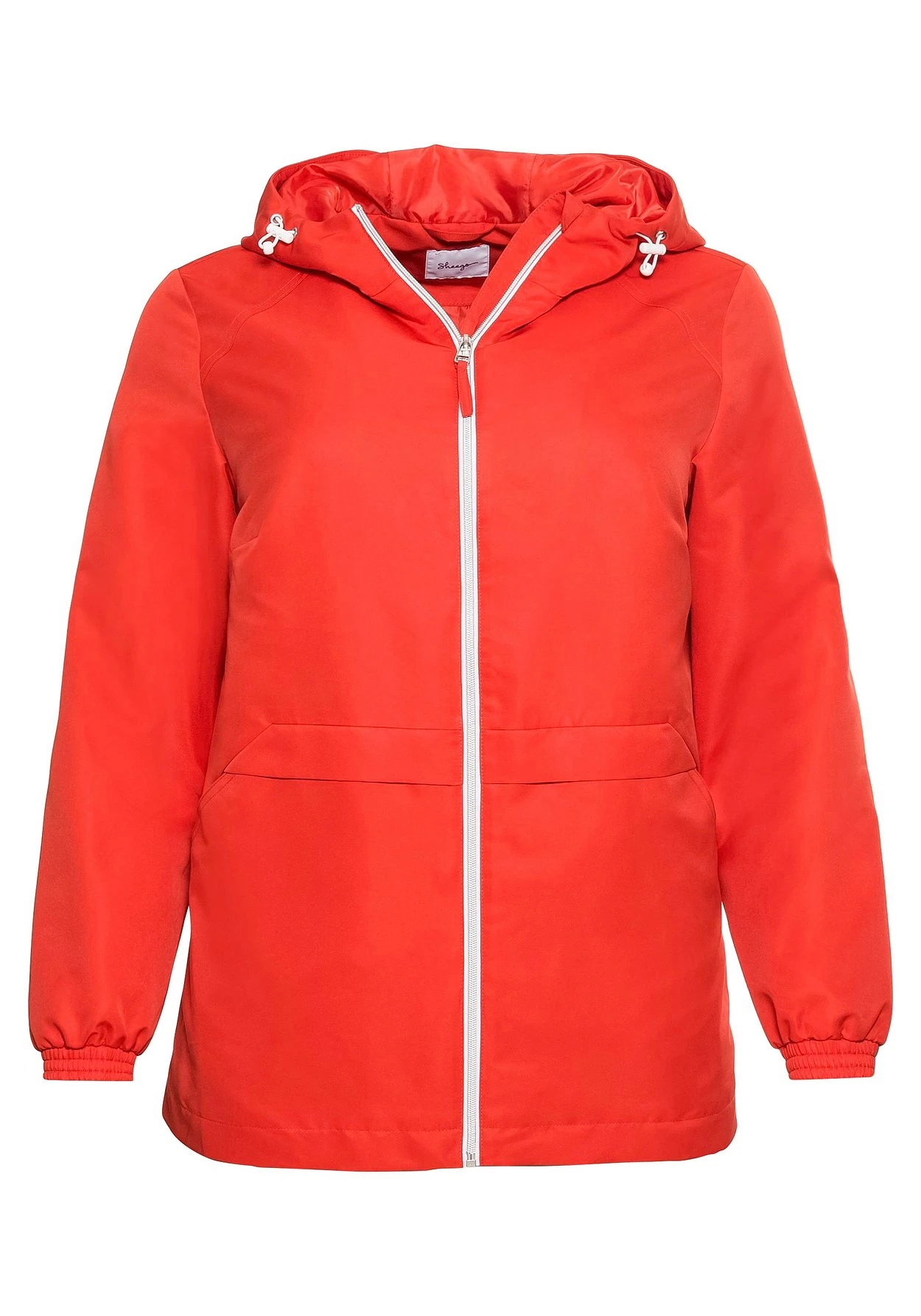 Sheego Übergangsjacke Aus Microfaser, Mit Kapuze – Bild 3