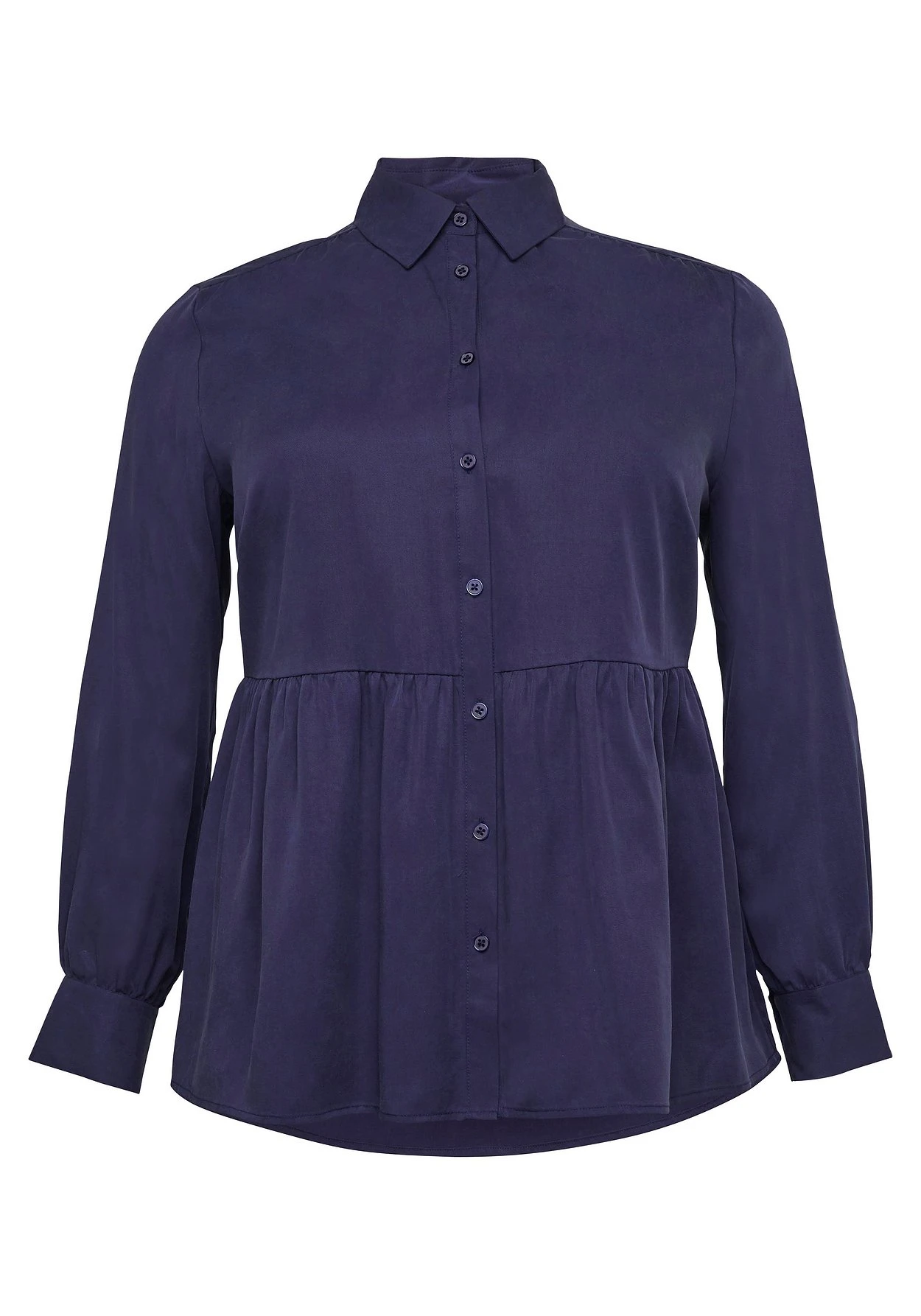 Sheego Bluse Mit Gekräuselter Teilungsnaht – Bild 3