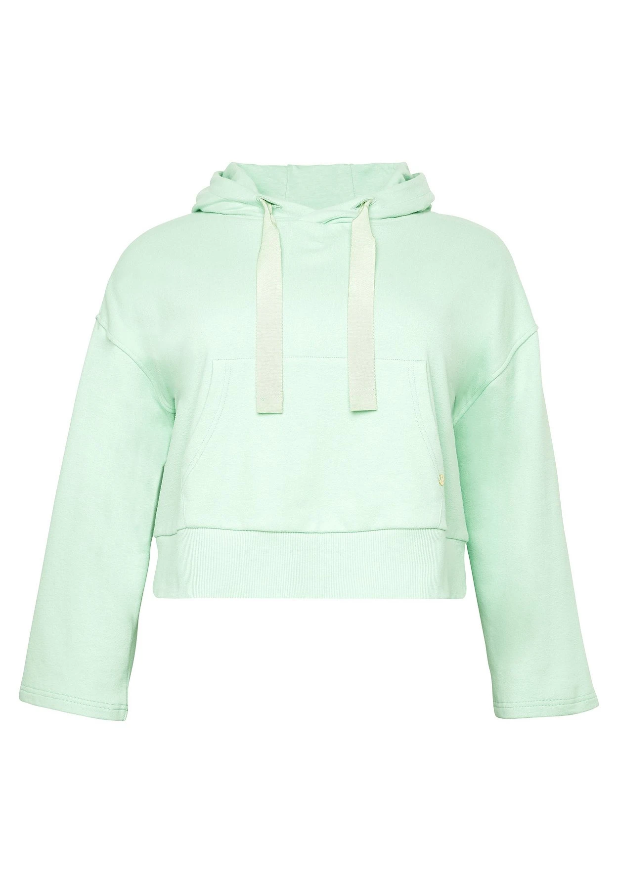 Sheego Kapuzensweatshirt In Kurzer, Weiter Form – Bild 3