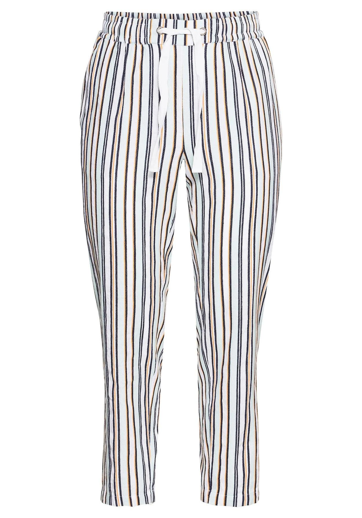 Sheego Schlupfhose Mit Elastischem Bund Und Bindeband – Bild 4