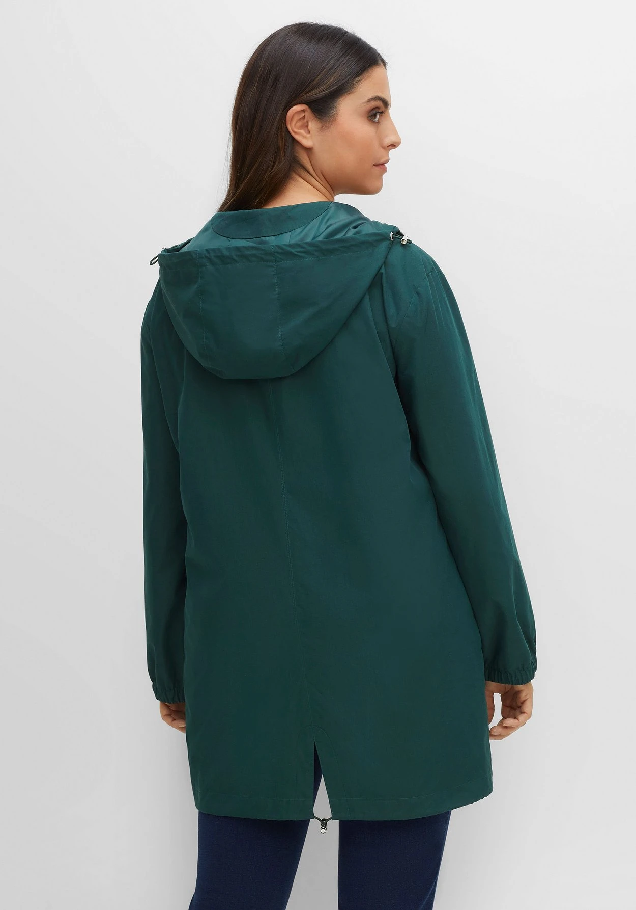 Sheego Outdoorjacke Mit Kapuze, Im Oversized-Schnitt – Bild 2
