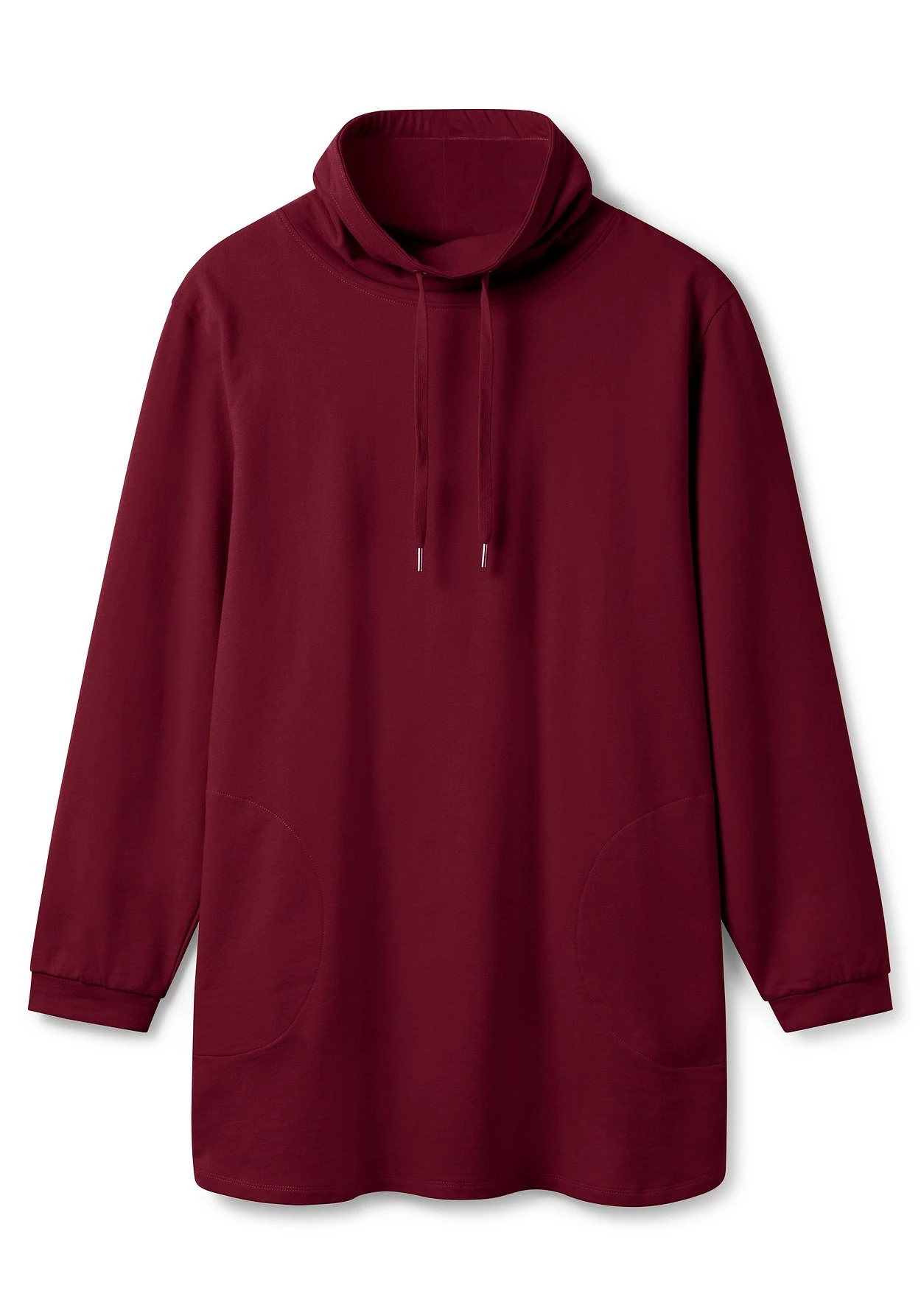 Sheego Sweatshirt Mit Hohem Kragen Und Tunnelzug – Bild 3