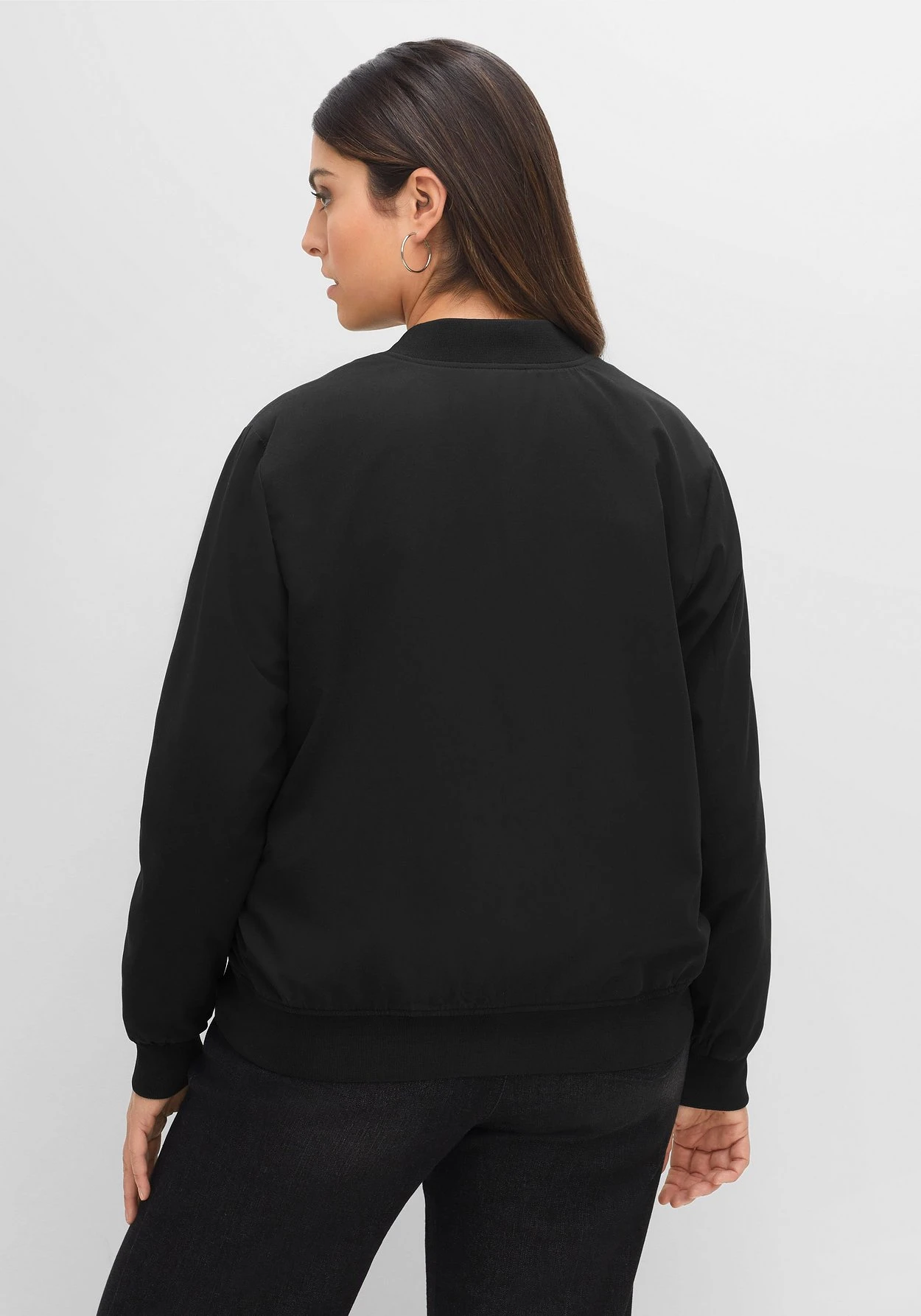 Sheego Blouson Mit Rippbündchen Und Reißverschluss – Bild 2