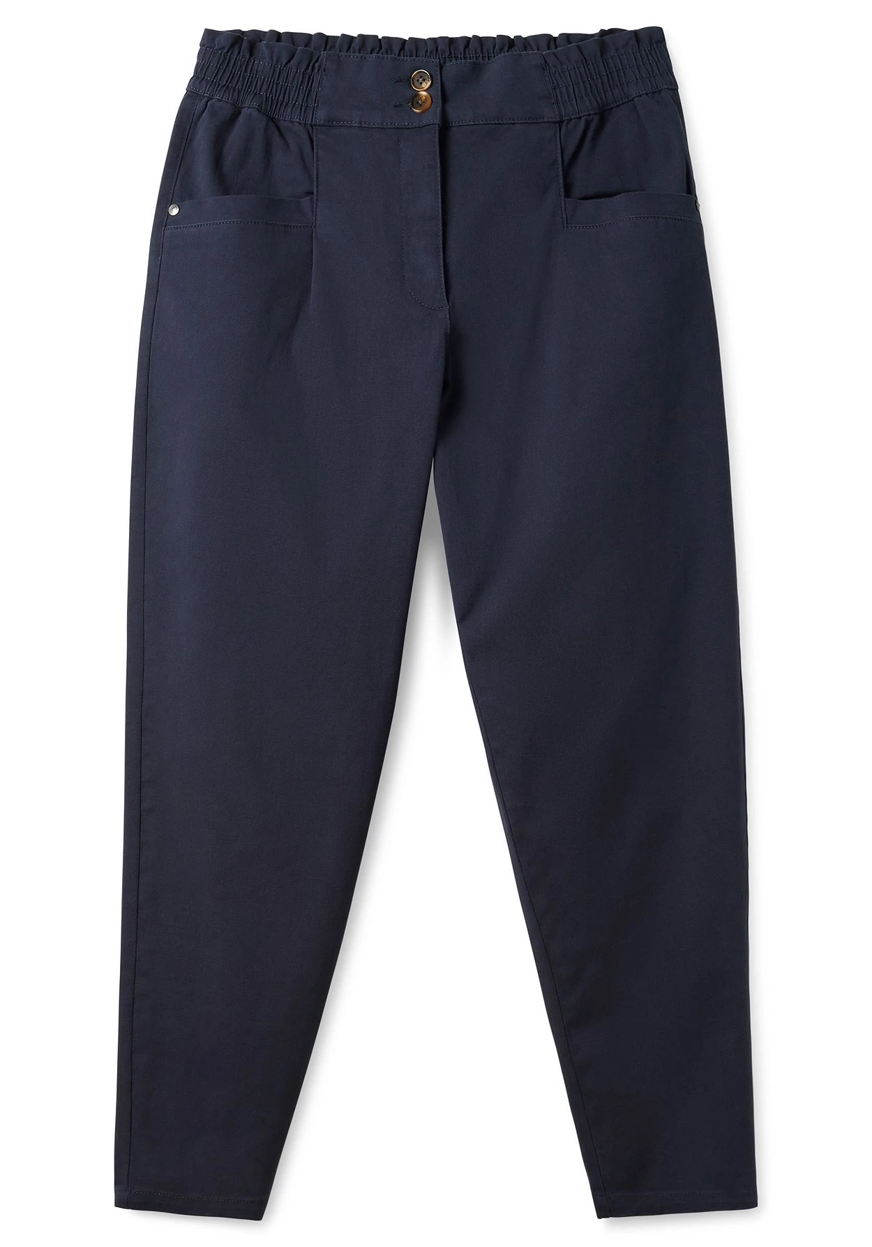 Sheego Chinohose Aus Twill, Mit High-Waist-Bund – Bild 4