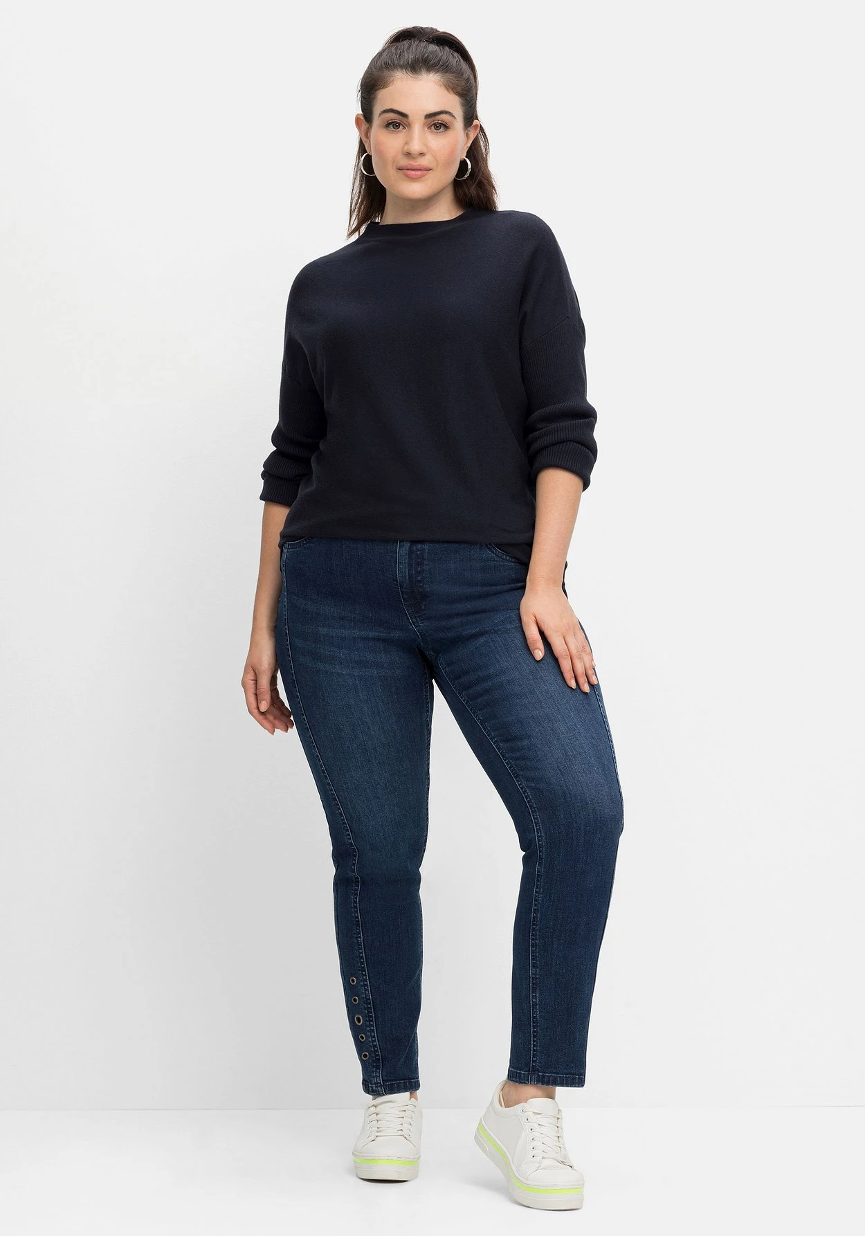 Sheego Pullover Mit Stehkragen, In Flauschiger Qualität – Bild 4