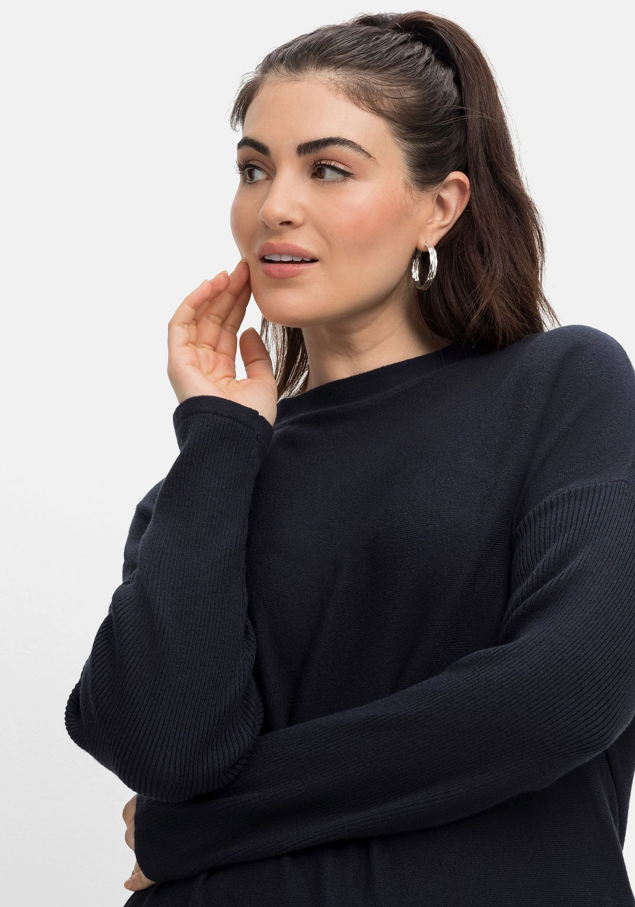 Sheego Pullover Mit Stehkragen, In Flauschiger Qualität – Bild 5