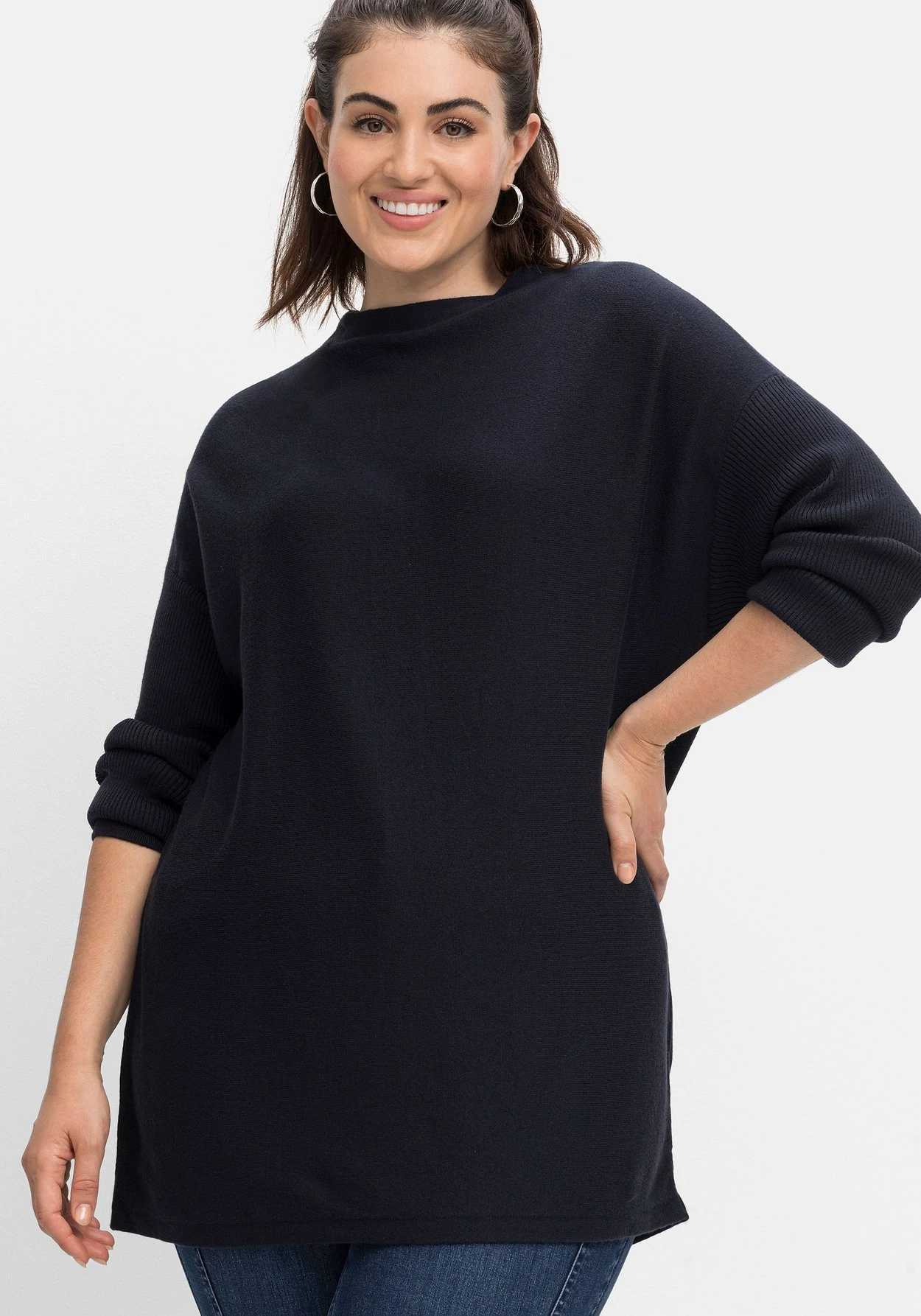 Sheego Pullover Mit Stehkragen, In Flauschiger Qualität – Bild 6