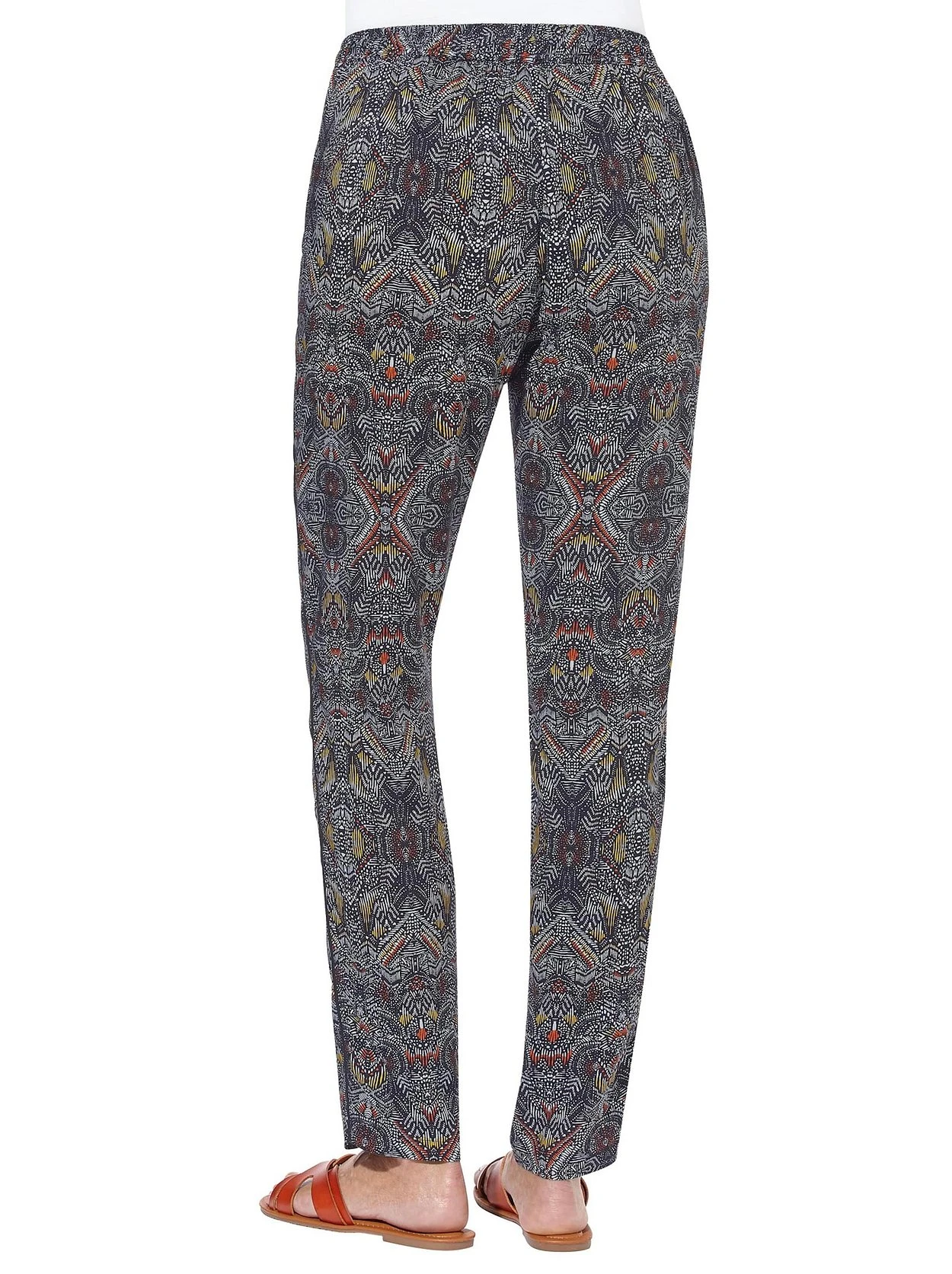 Witt Hose Mit Ethnoprint Und Elastischem Bund – Bild 3