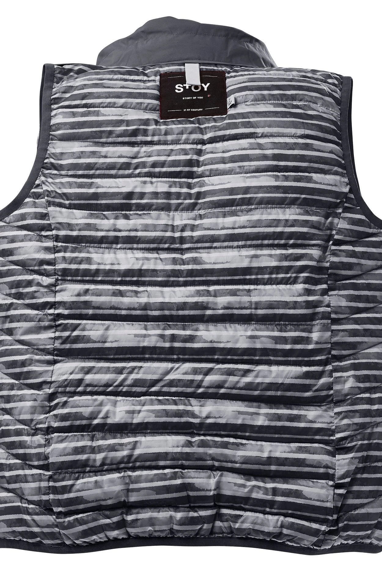 Steppweste Mit Stehkragen Und 2-Wege-Zipper – Bild 3