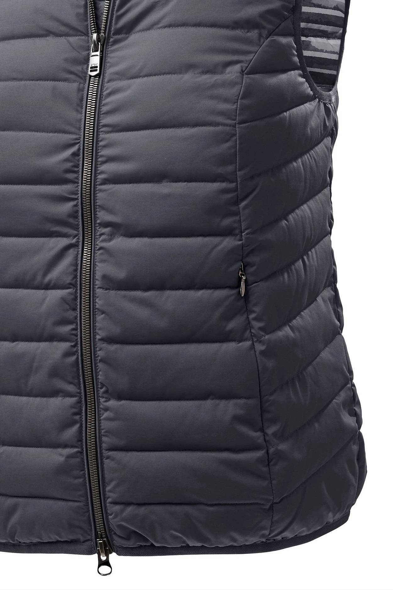 Steppweste Mit Stehkragen Und 2-Wege-Zipper – Bild 4