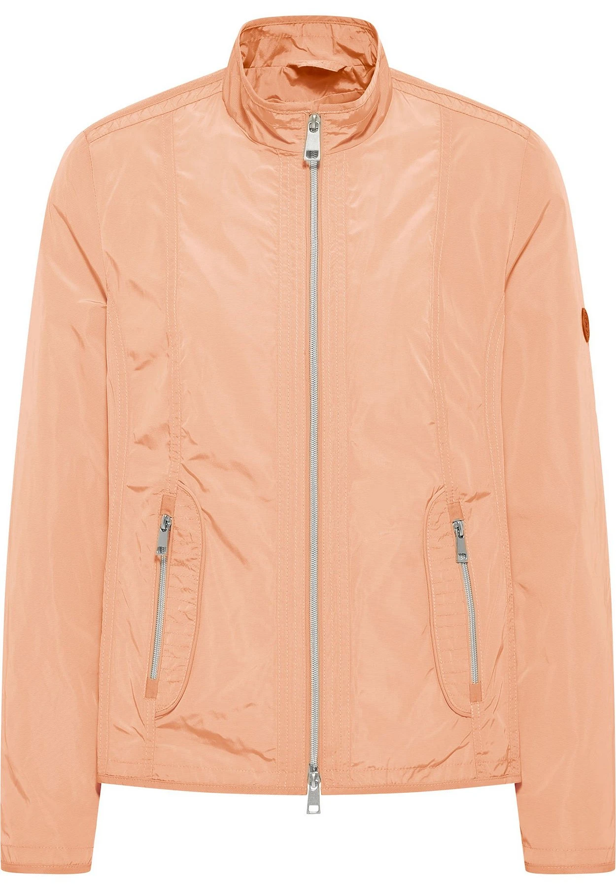 Blousonjacke Mit Dezenter Struktur, Gefüttert