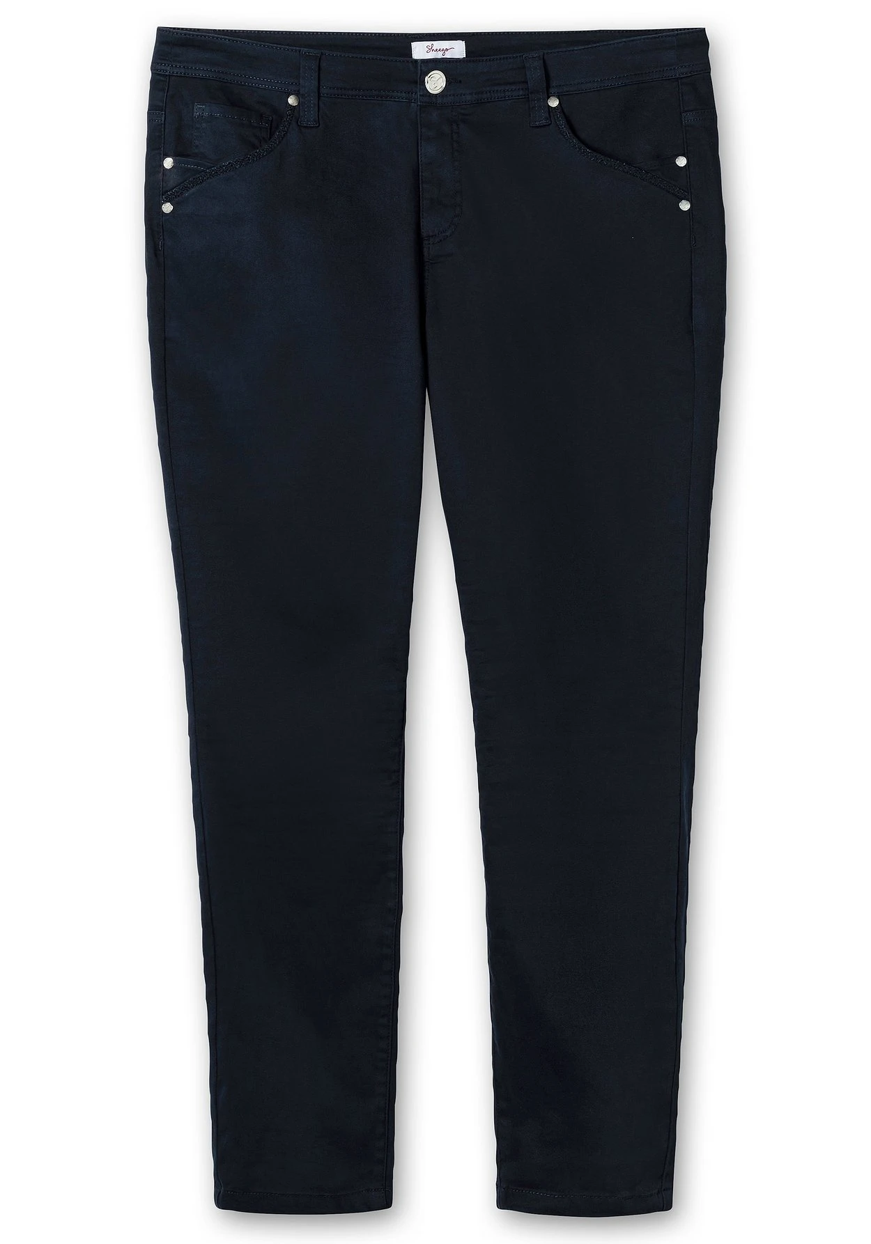 Sheego Extraschmale Twillhose In Curvy-Schnitt SUSANNE – Bild 4