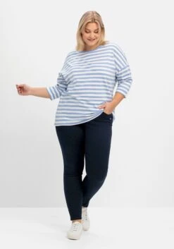 Sheego Extraschmale Twillhose In Curvy-Schnitt SUSANNE