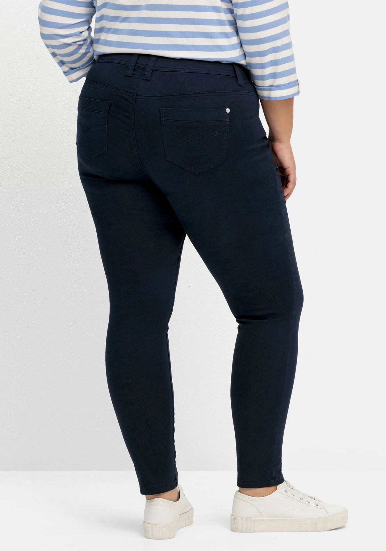 Sheego Extraschmale Twillhose In Curvy-Schnitt SUSANNE – Bild 3