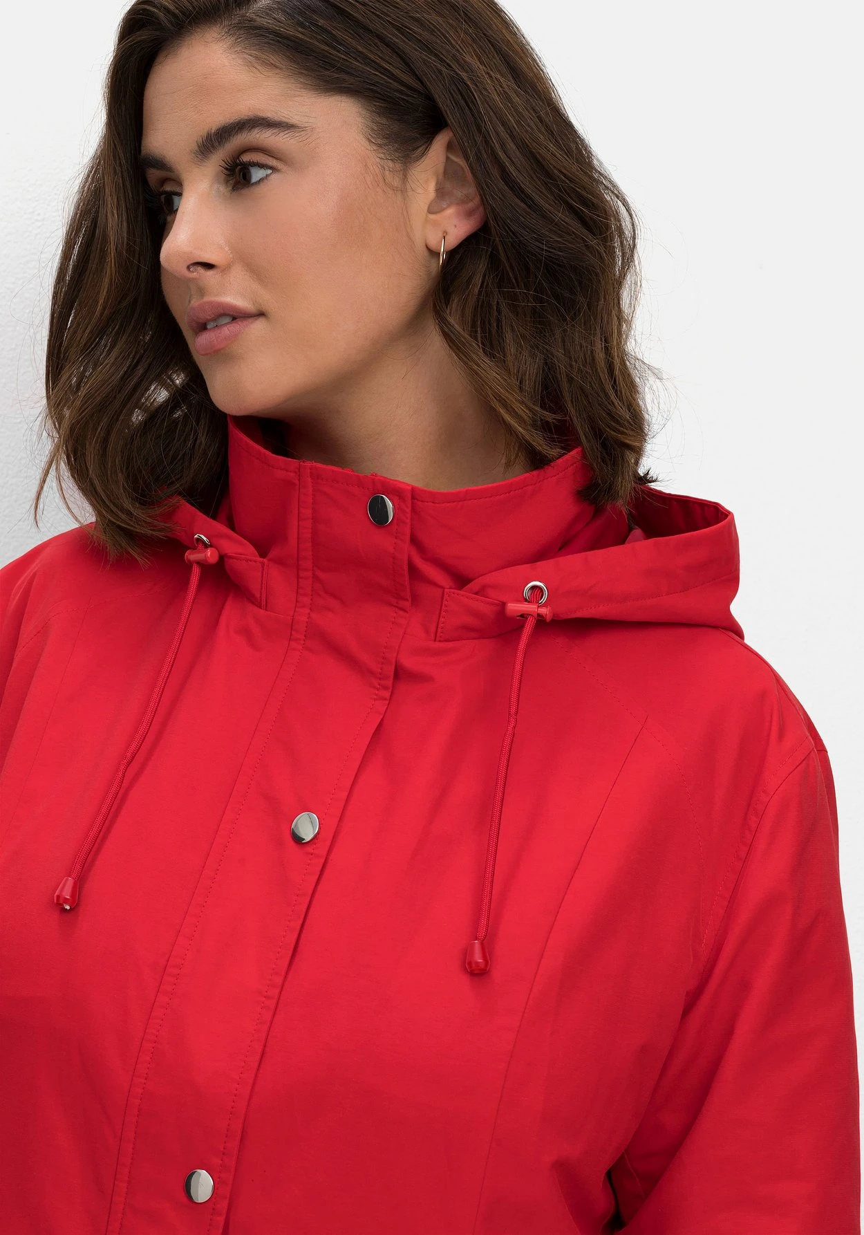 Sheego Outdoor-Parka Mit Abnehmbarer Kapuze – Bild 6