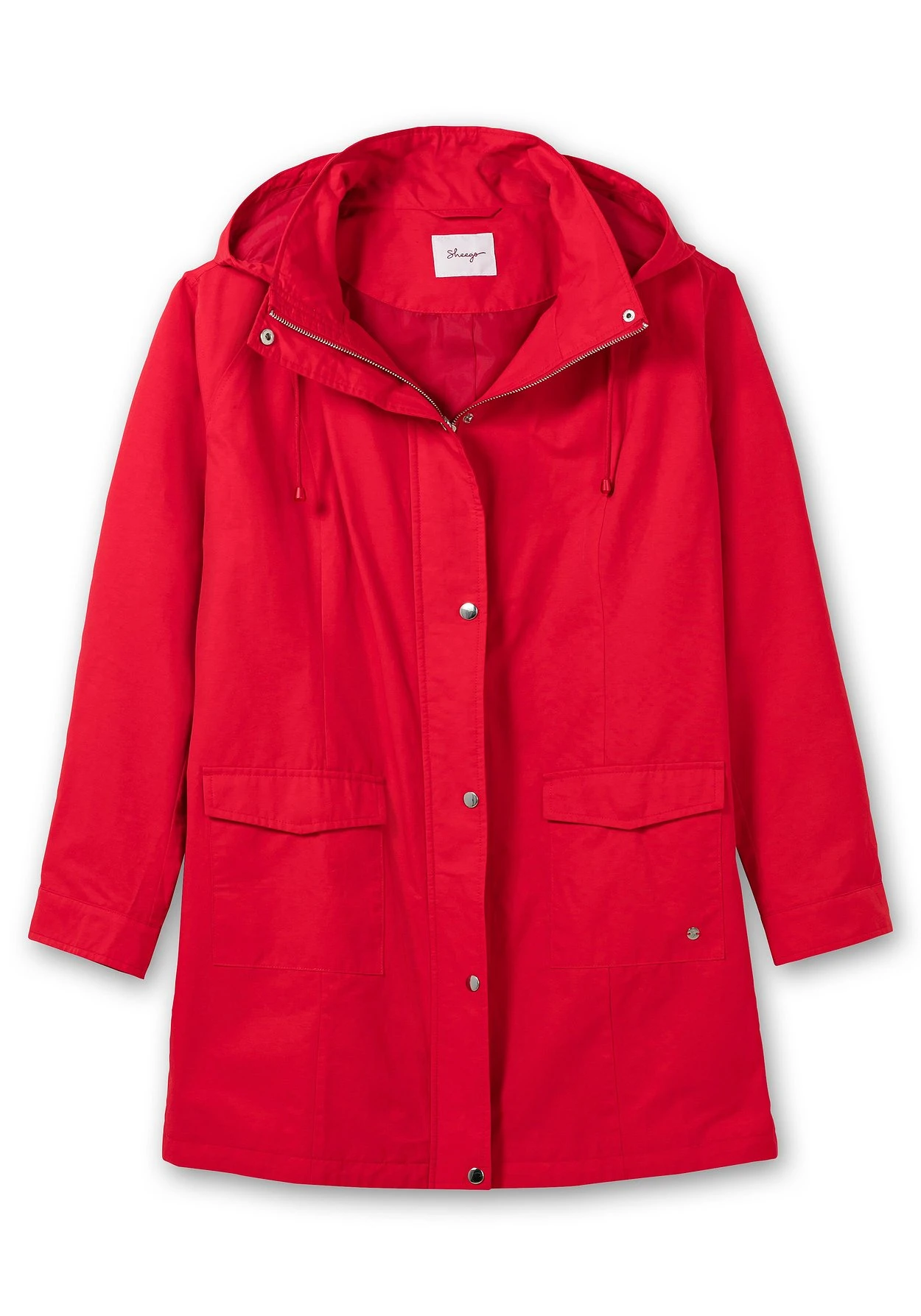 Sheego Outdoor-Parka Mit Abnehmbarer Kapuze – Bild 3