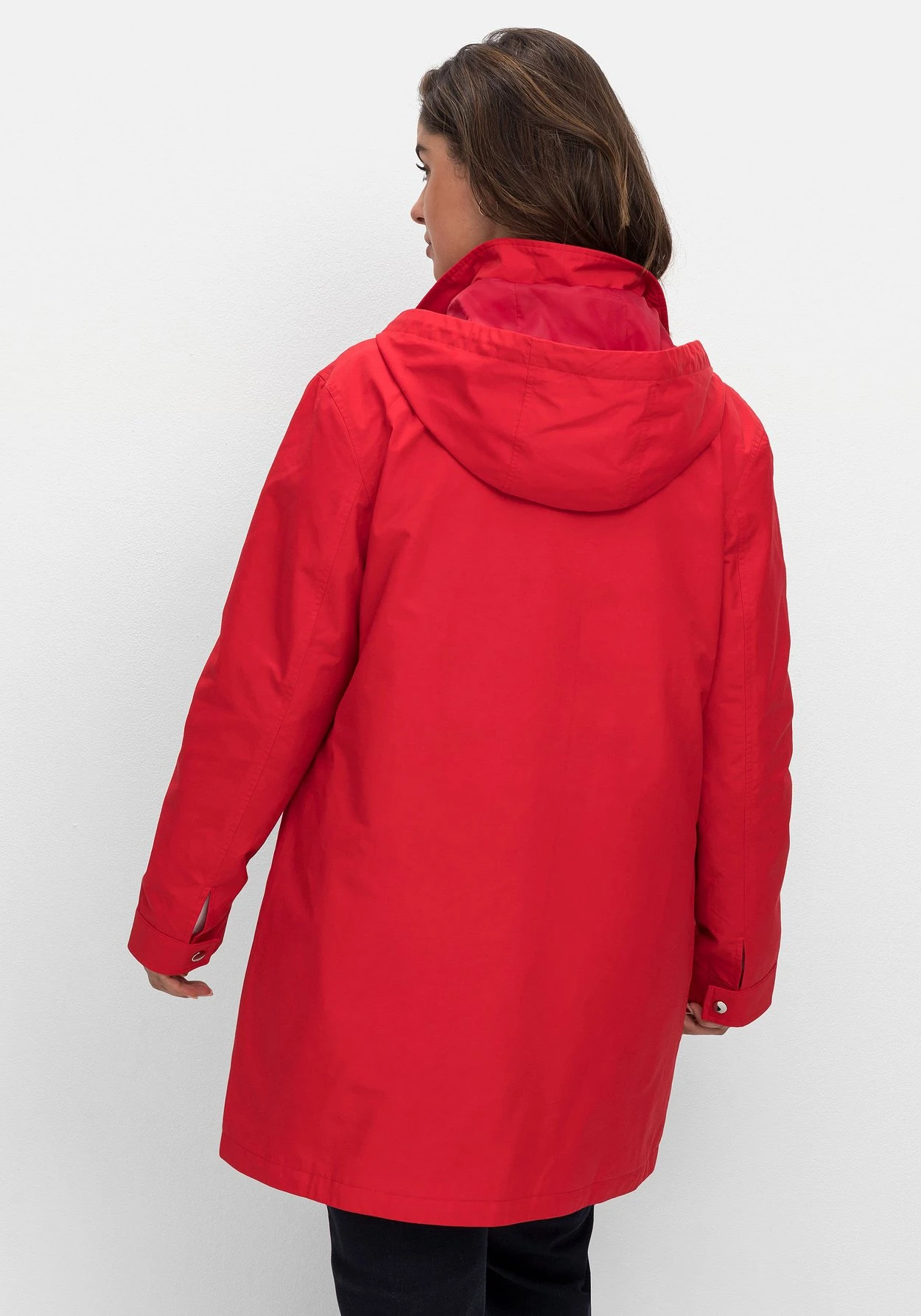 Sheego Outdoor-Parka Mit Abnehmbarer Kapuze – Bild 2