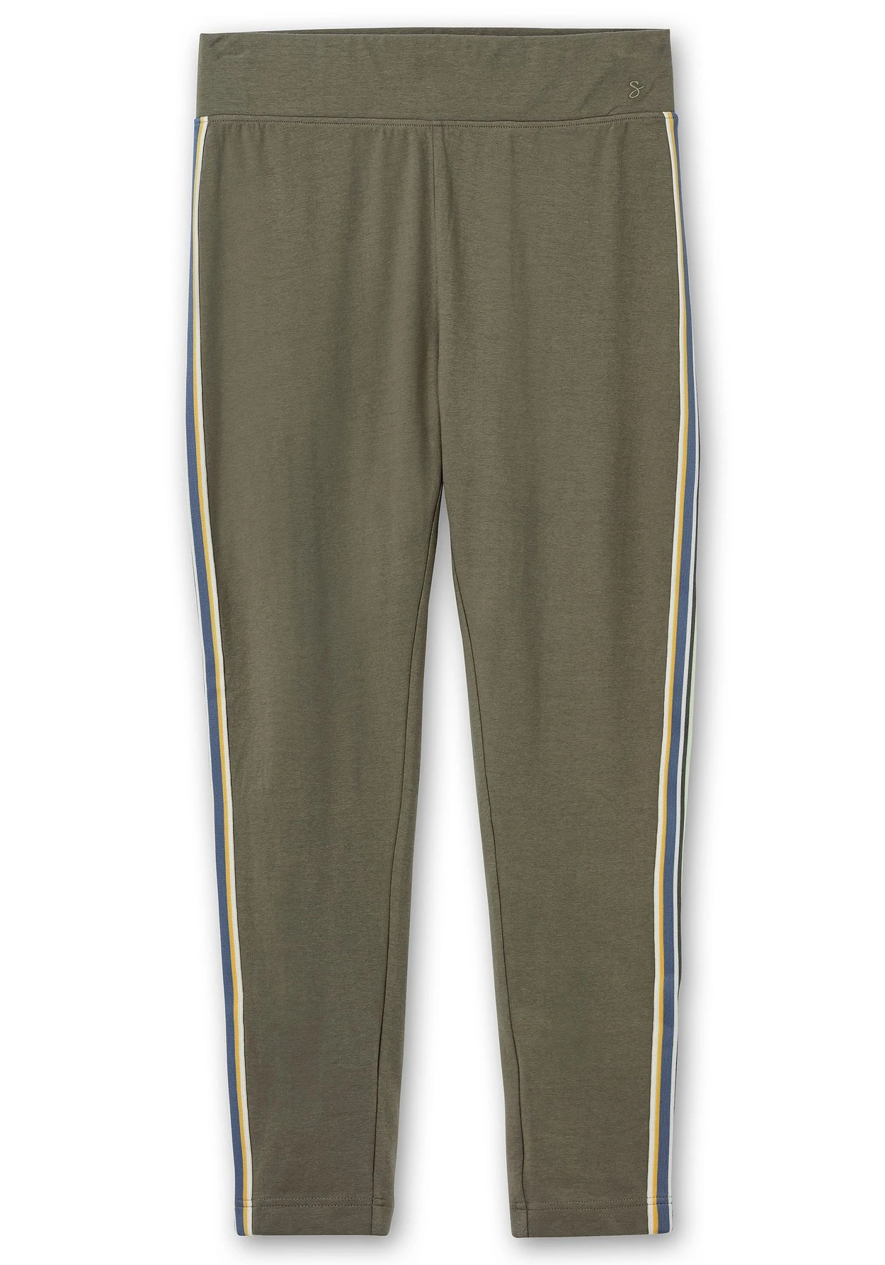 Sheego Leggings Mit Seitlichem Galonstreifen – Bild 4