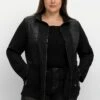 Sheego Leichte Jerseyjacke Mit Gesteppten Partien