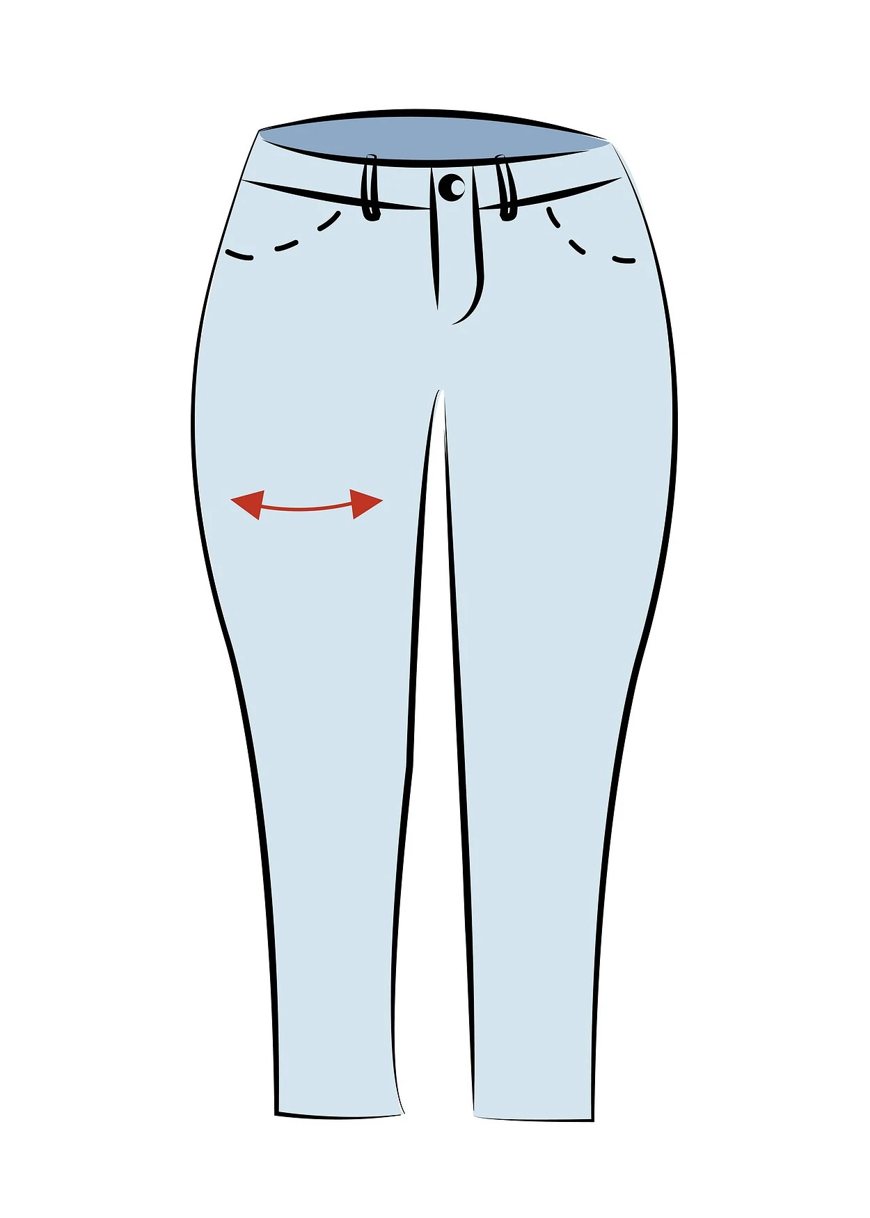 Sheego Gerade Twillhose In Curvy-Schnitt PIA, Mit Biesen Vorn – Bild 8