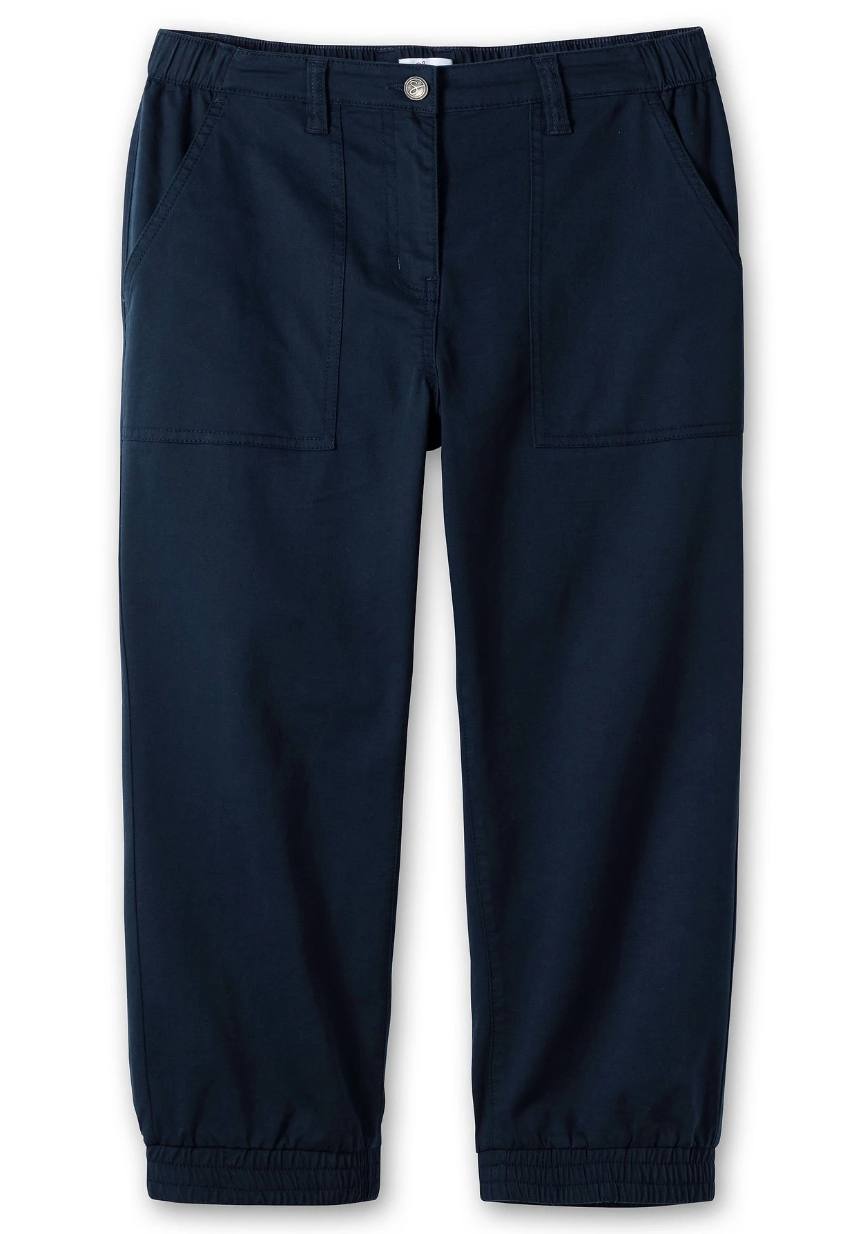 Sheego 7/8-Cargohose Mit Gummibund Und Elastischem Saum – Bild 4