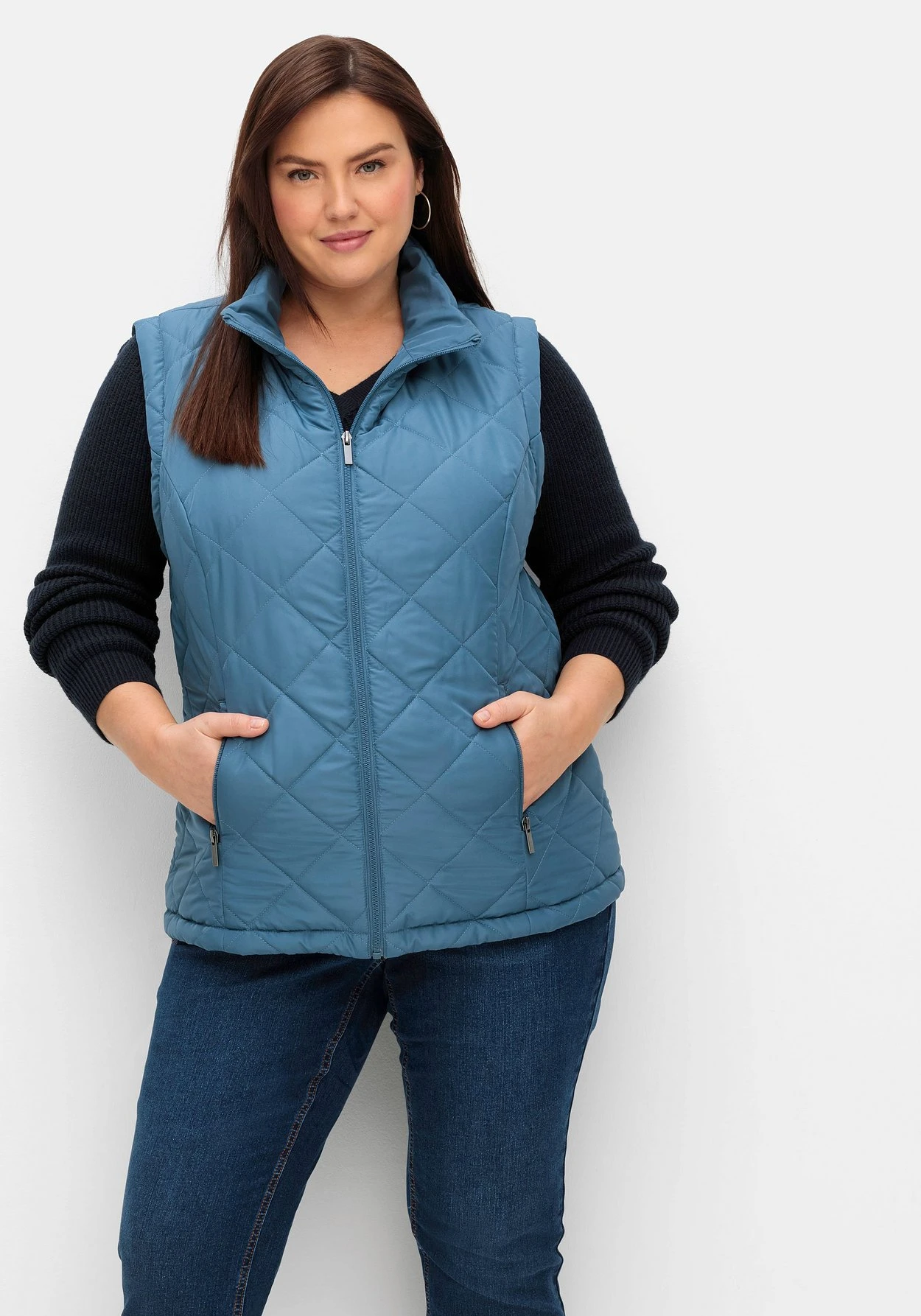 Sheego 3-in-1-Outdoorjacke Mit Weste – Bild 7