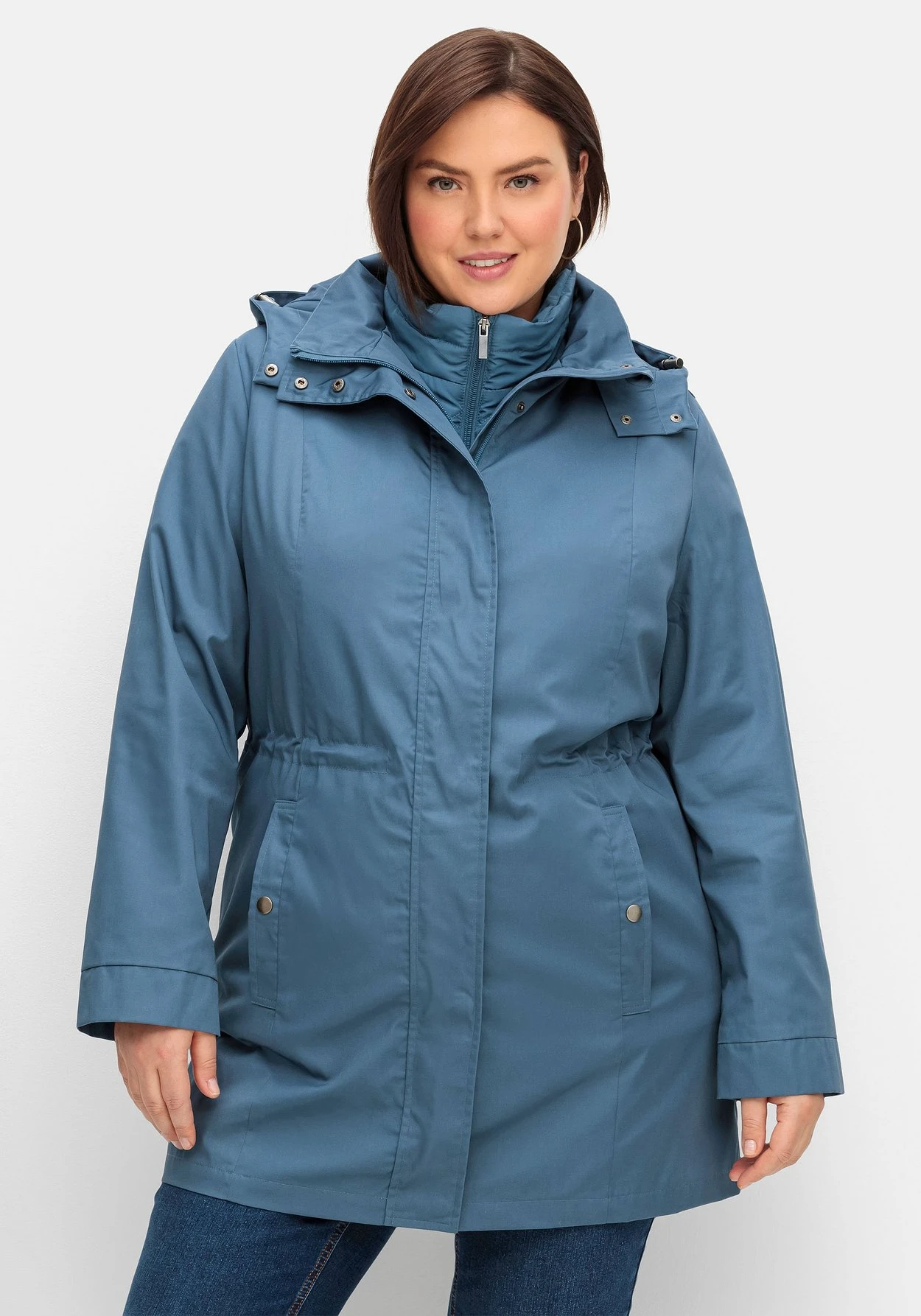 Sheego 3-in-1-Outdoorjacke Mit Weste – Bild 5