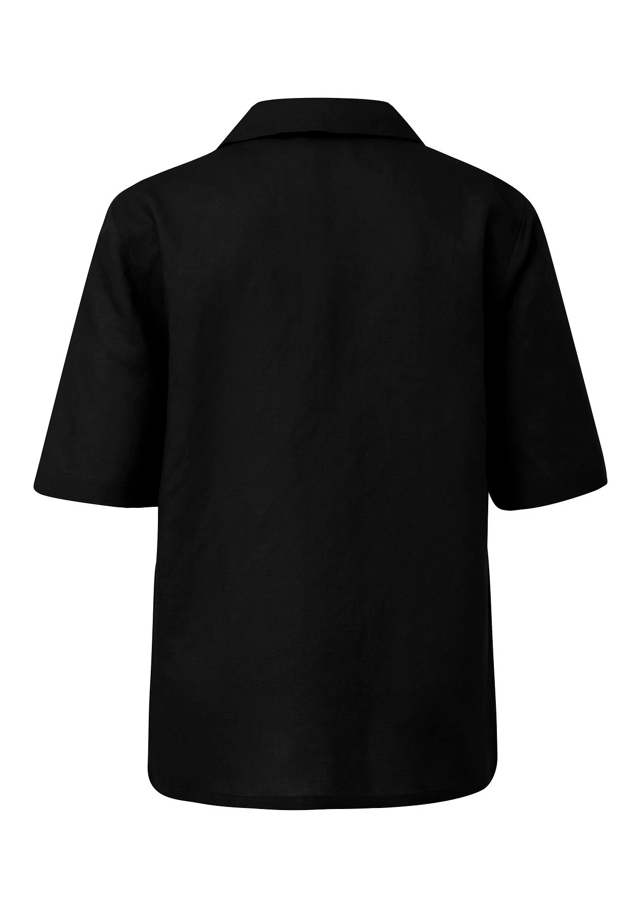 Triangle Hemdbluse Aus Leinen-Viskose-Mix – Bild 2