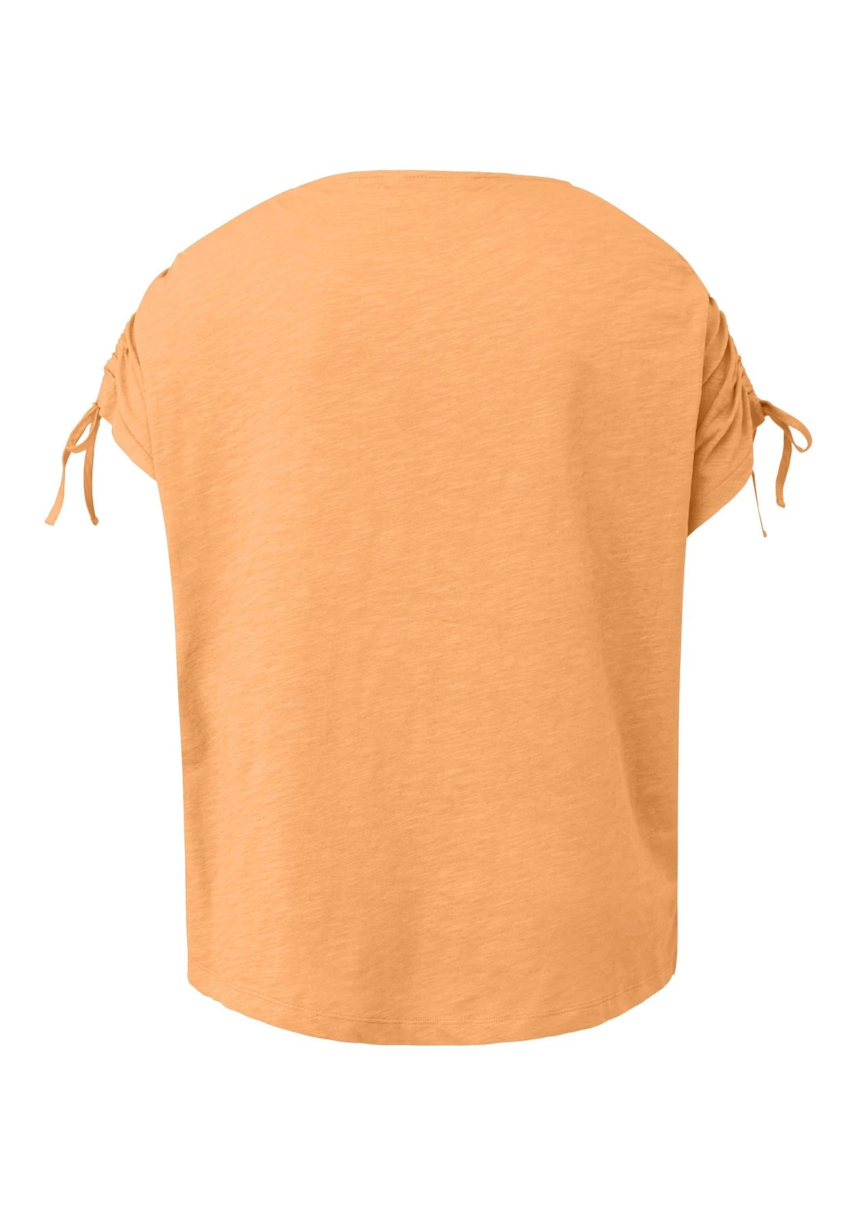 Triangle Shirt Mit Raffungen Am Ärmel, Aus Flammgarn-Jersey – Bild 2