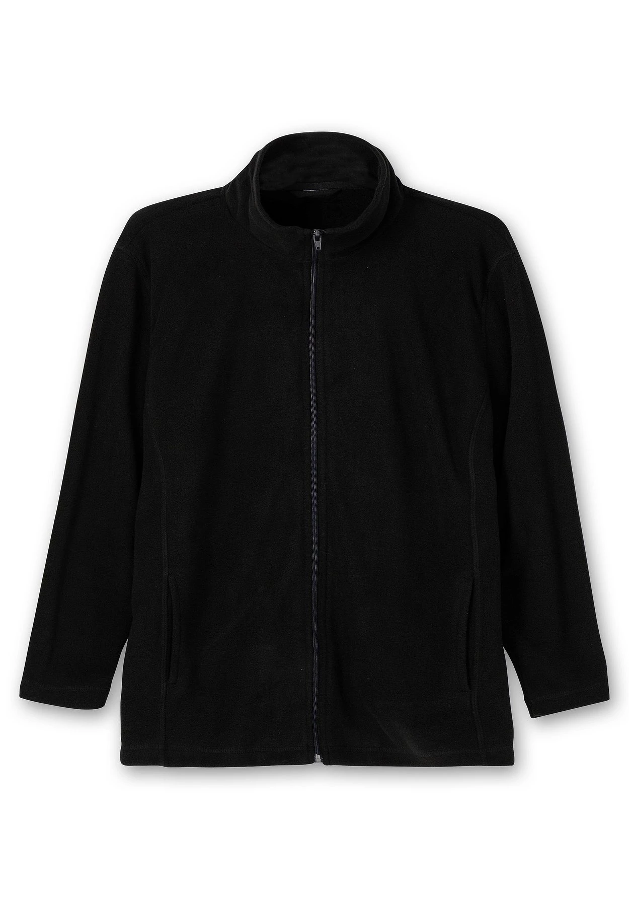 Sheego Kuschelige Fleecejacke Mit Reißverschluss – Bild 3