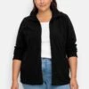 Sheego Kuschelige Fleecejacke Mit Reißverschluss